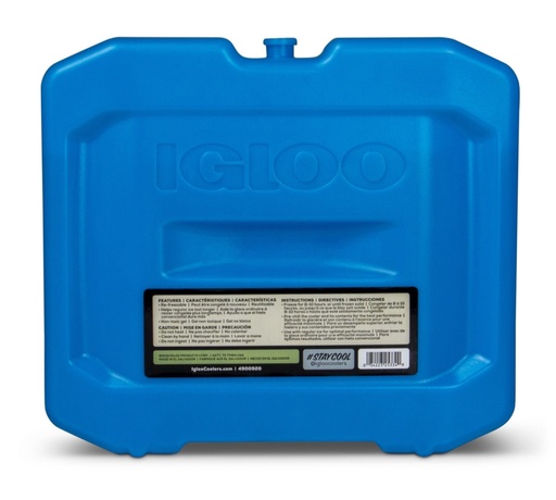 [00025334] IGLOO-Maxcold Ice Extra Large Freeze Block - Blue  