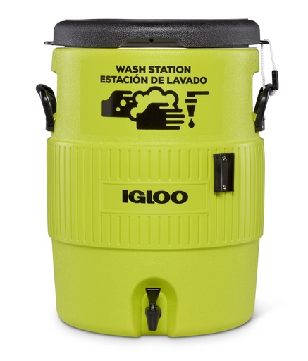 [00042261] IGLOO-10 Gallon Seat Top Wash Station - Green 