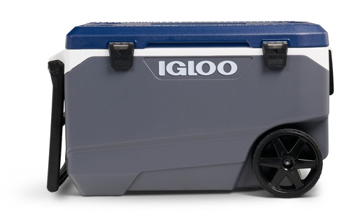 [00034547] IGLOO - Maxcold Latitude 90 Roller Cooler  - Carbonite / 
Aegean Sea