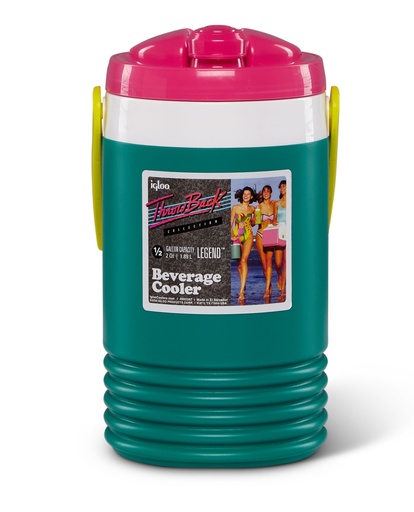 [00031375] IGLOO - Retro Half Gallon Jug - Dark Jade 