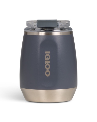 [00071237] IGLOO - 10 OZ Stainless Steel Wine Tumbler  - Carbonite 