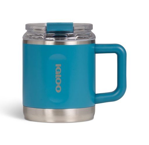 [00071233] IGLOO - 15 OZ Stainless Steel Coffee Mug  - Modern Blue 