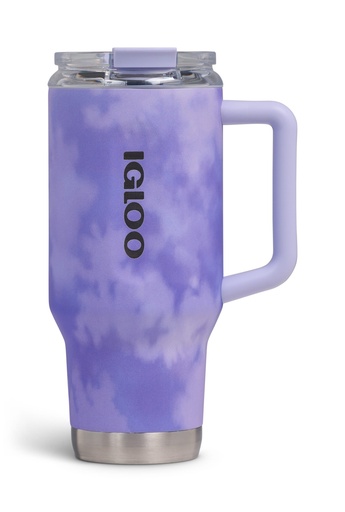 [00071310] IGLOO - 32 Oz Flip ‘n’ Sip Travel Mug - Lilac