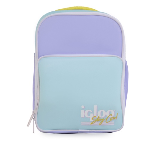 [00063074] IGLOO - Convertible Retro Lunch pack  - Lilac