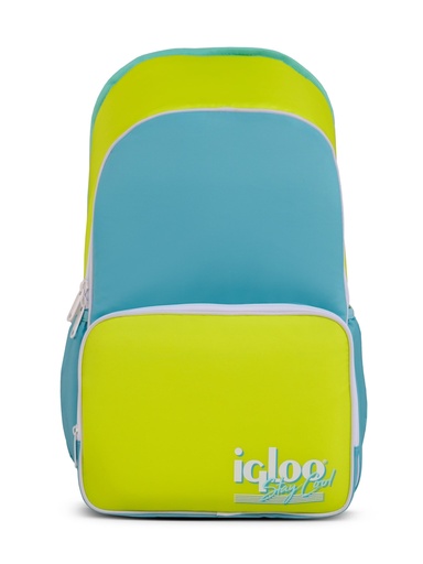 [000163088] IGLOO - Retro Duffel Bag Cooler - Lake BLue 