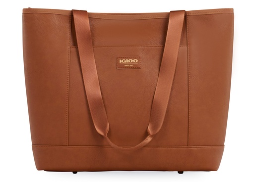 [000163068] IGLOO - Dual Compartment Tote 20 Luxe - Cognac